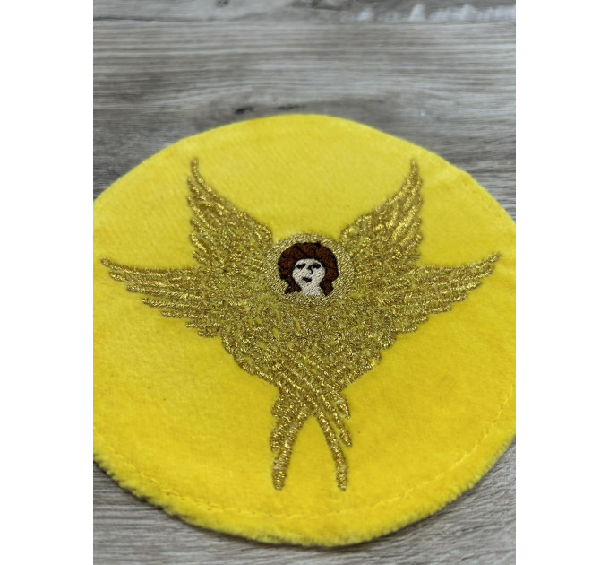 Circle church cover for chalice cup - Round church cover for communion cup
