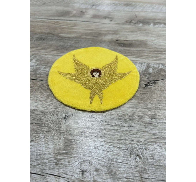 Circle church cover for chalice cup - Round church cover for communion cup