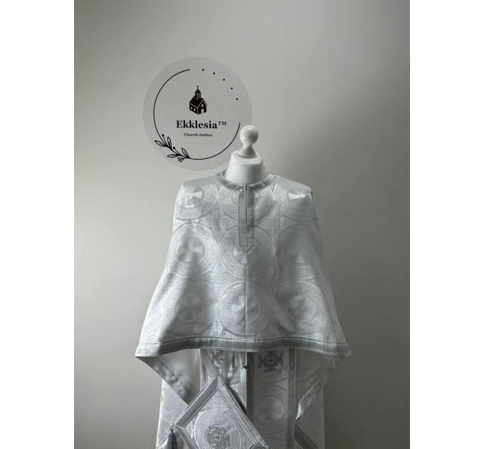 Ordination vestment set - Priest vestment - Liturgical vestment - Greek phelon