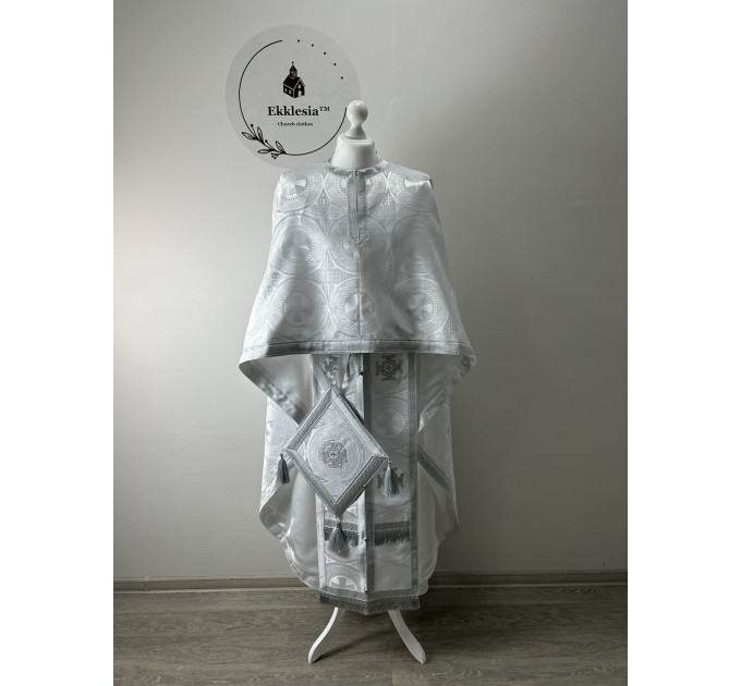 Ordination vestment set - Priest vestment - Liturgical vestment - Greek phelon