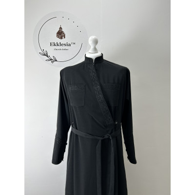 Embroidered inner cassock - Orthodox cassock - Greek-style cassock