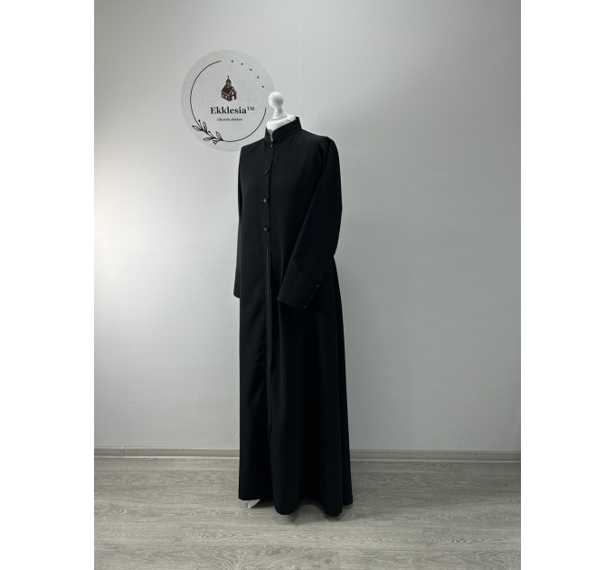 Orthodox cassock with buttons - Embroidered inner cassock in Burgarian style