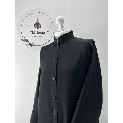 Orthodox cassock with buttons - Embroidered inner cassock in Burgarian style