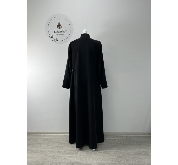 Orthodox cassock with buttons - Embroidered inner cassock in Burgarian style