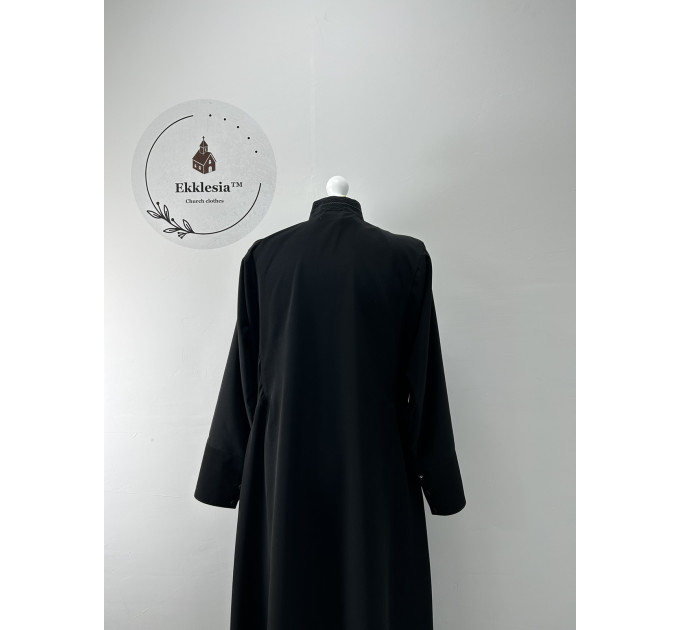 Orthodox cassock with buttons - Embroidered inner cassock in Burgarian style