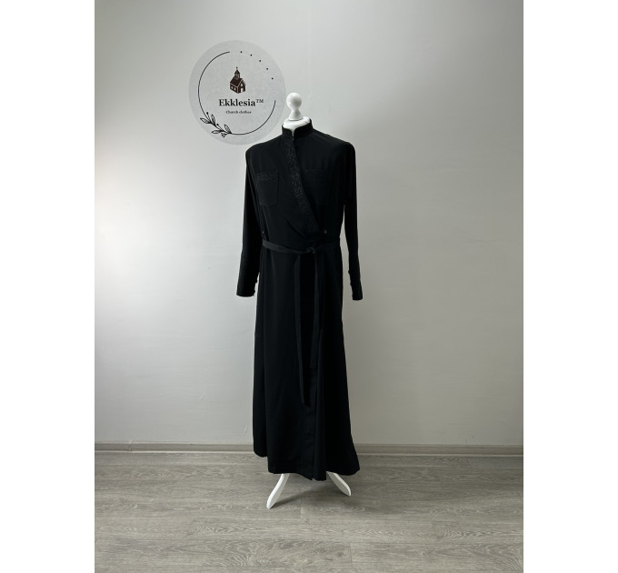 Embroidered inner cassock - Orthodox cassock - Greek-style cassock