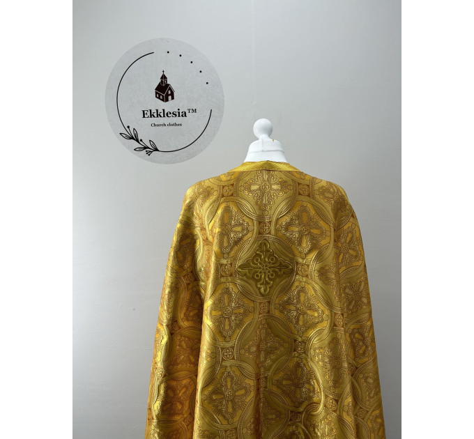 Orthodox priest vestment - Liturgical vestment on brocade - Church garment