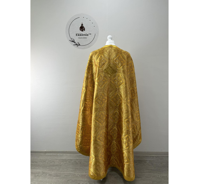 Orthodox priest vestment - Liturgical vestment on brocade - Church garment