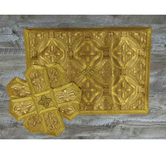 Orthodox priest vestment - Liturgical vestment on brocade - Church garment