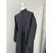 Cassock with grape embroidery - Inner cassock in gabardine - Summer cassock