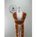 Coptic style stole - Long stole made of brocade - Coptic orar - Orarion in coptic style
