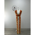Coptic style stole - Long stole made of brocade - Coptic orar - Orarion in coptic style