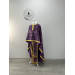 Orthodox vestment set for Lent - Priest vestment set with Oranta cross