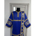 Embroidered vestment for deacon - Stichar, orar, cuffs on satin fabric