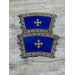 Embroidered vestment for deacon - Stichar, orar, cuffs on satin fabric