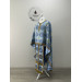Vestment in blue brocade - Vestment set for priest - Liturgical set