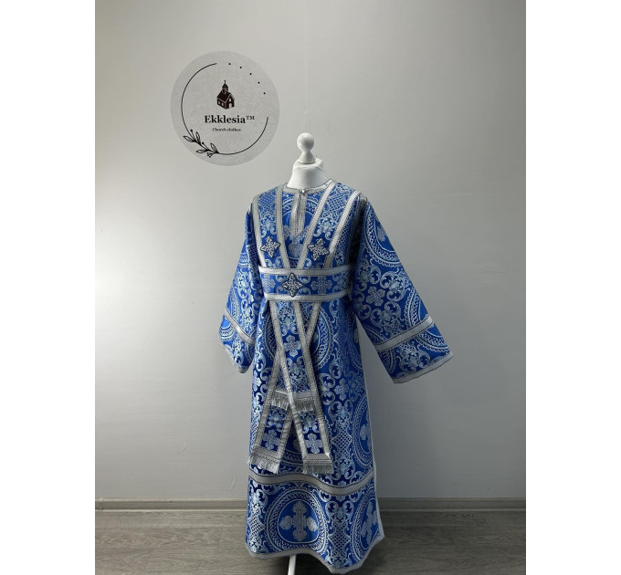 Brocade stichar and orar for subdeacon - Liturgical vestmet - Altar boy robe