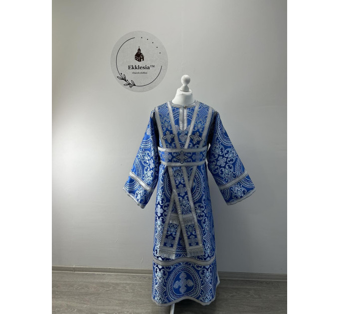 Brocade stichar and orar for subdeacon - Liturgical vestmet - Altar boy robe