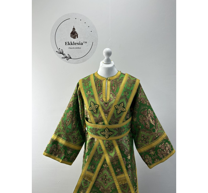 Orthodox style vestment for subdeacon - Liturgical vestmet - Altar boy robe