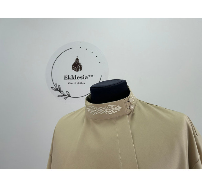 Exorason - Embroidered Slavic style riassa embroidered collar - Outer Rhason