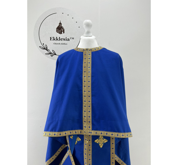 Summer vestment for priest in cottone - Greek style light vestment set