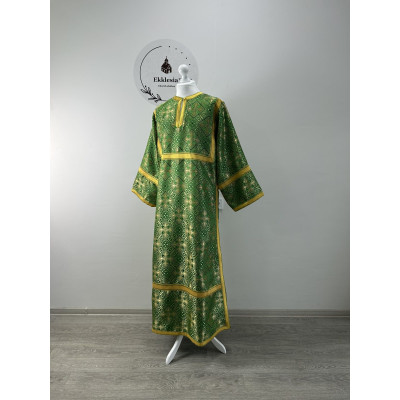Green Orthodox sctichar - Altar Server Reader Robe brocade - Liturgical stichar