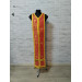 Orthodox stole and cuffs in brocade - Priest's communion set in white - gift
