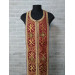 Orthodox stole and cuffs in brocade - Priest's communion set in white - gift