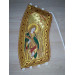 Priest's cuffs in metallic angels brocade