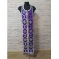 Stole and cuffs in brocade - Priest's communion set - Orthodox church