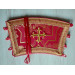 Stole and cuffs in brocade - Priest's communion set - Orthodox cloth set