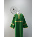 Green Altar Server Reader Robe in gabardine - Stikharion - Surplice - Rochet