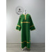 Green Altar Server Reader Robe in gabardine - Stikharion - Surplice - Rochet