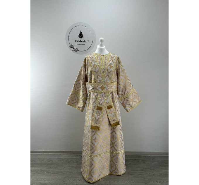 Orthodox sticharion for subdeacon - Liturgical stichar - Altar boy reader robe