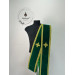 Double orarion in velvet - Protodeacon's orarion - Orthodox double orarion