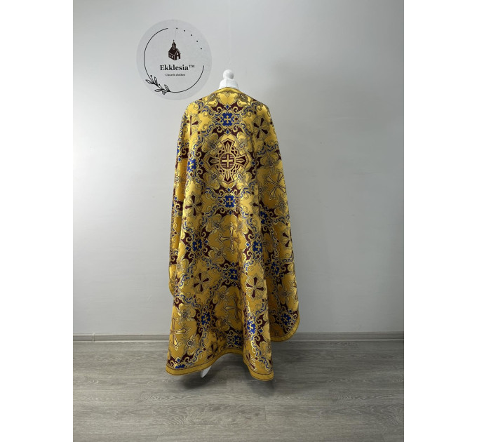 Greek style vestment for priest - Orthodox liturgical vestment in brocade