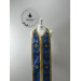 Unique brocade priest set of stole and cuffs - Communion set - Orthodox priest