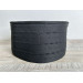 Greek Skufia - Greek style Skufia Calotte Black in gabardine - biretta head