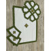 Greek vestment set in gabardine with embroidered trim - Orthodox priest vestment