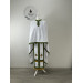 Greek vestment set in gabardine with embroidered trim - Orthodox priest vestment