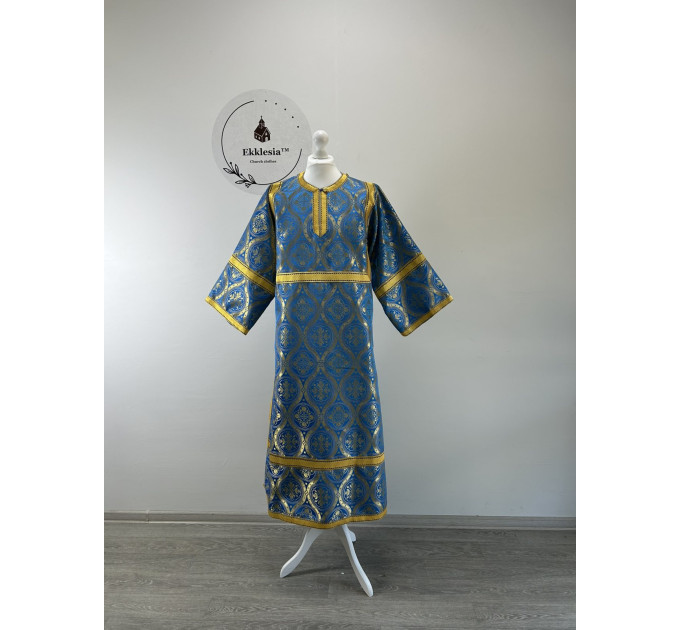 Altar Server Reader Red Robe - Stikharion - Surplice - Rochet - Alb