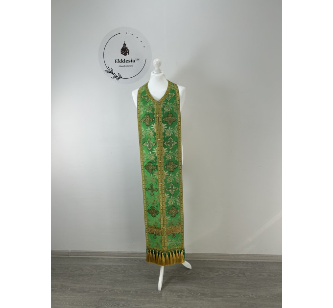 Bishop's Vestment set - Vestment for Archbishop in brocade custom made