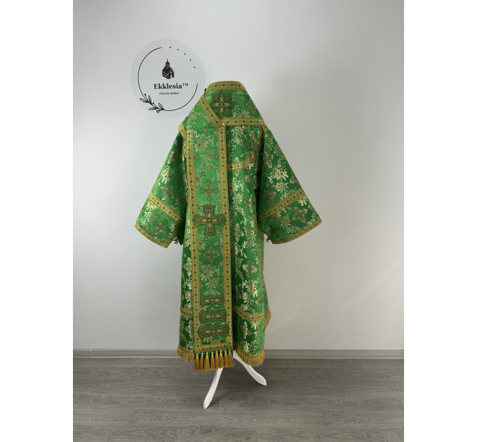 Bishop's Vestment set - Vestment for Archbishop in brocade custom made