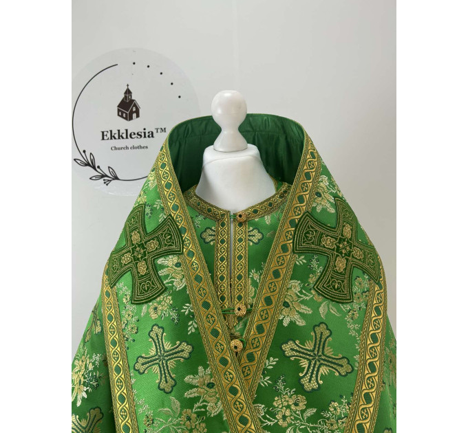 Bishop's Vestment set - Vestment for Archbishop in brocade custom made