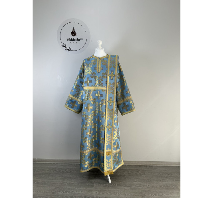 Christmas vestment for deacon - Stichar and orar - Stikharion and orarion