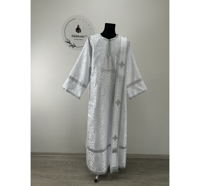 Deacon's sticharion - Orthodox Vestment - Deacon's set of vestments - Stikharion