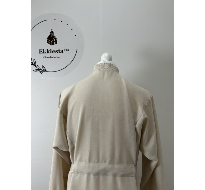 Embroidered inner cassock - Orthodox cassock - Greek-style cassock