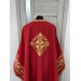 Embroidered priest vestment - Liturgical priest vestment with embroidery