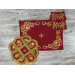 Embroidered priest vestment - Liturgical priest vestment with embroidery