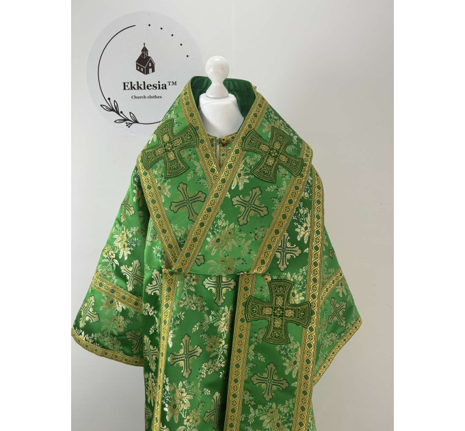 Bishop's Vestment set - Vestment for Archbishop in brocade custom made